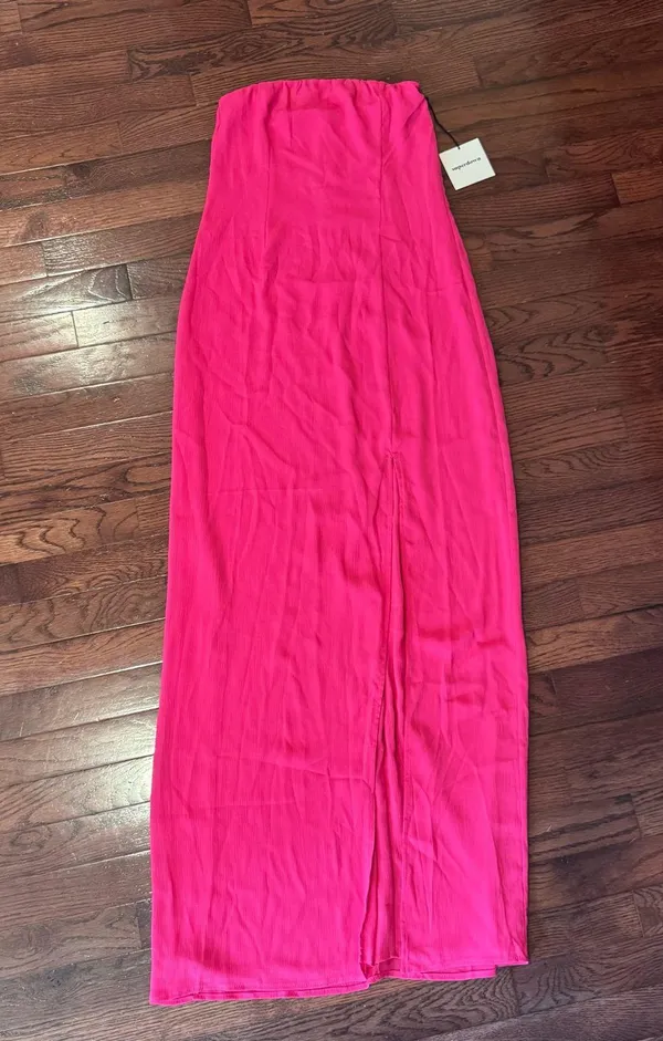 superdown Asher Strapless Dress Pink - Image 3
