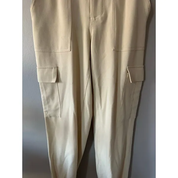 Nordstrom BP Cream Cargo Joggers Size Small - Image 2