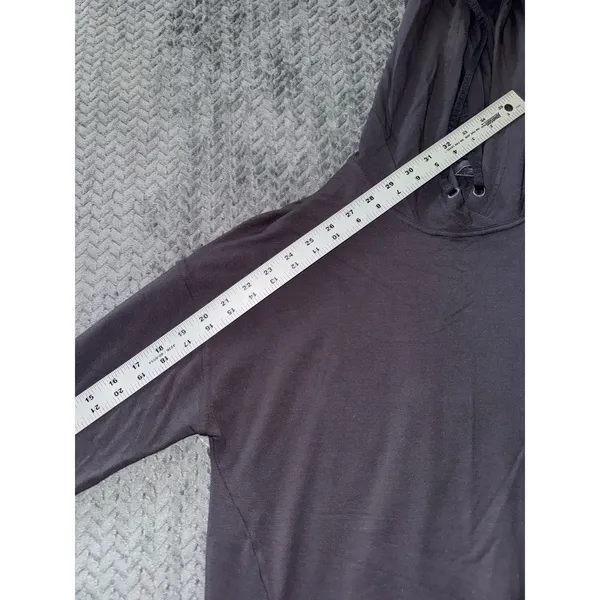 Lululemon Women's Twisted And Tucked Hoodie Sweatshirt Pullover‎ Purple Size 8 - Image 10