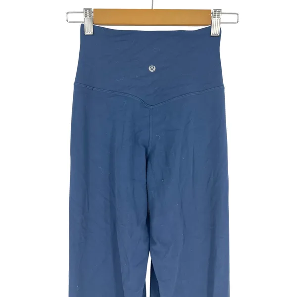 Lululemon Align High-Rise Wide-Leg Pant 31 True Navy Size 0 Nulu - Image 9
