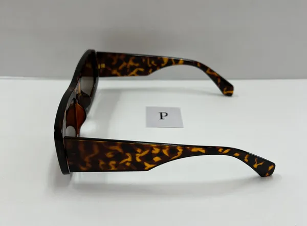 Tortoise Sunglasses / Y2k Leopard Sunglasses Multi - Image 3