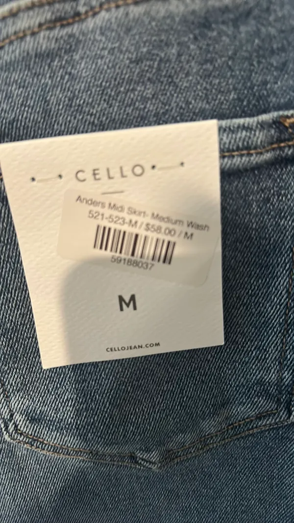 Cello Jean Skirt - Image 2