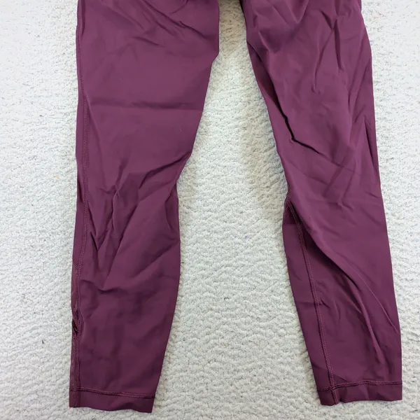 Lululemon High‎ Times Pant Vented Metta Purple Mesh Reflective Leggings Womens 6 - Image 6