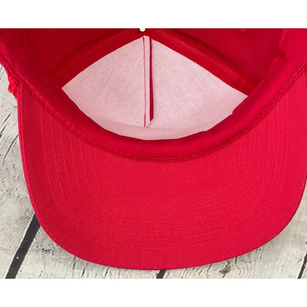 Vintage Red Dog Saloon Snapback Trucker Hat - Image 9