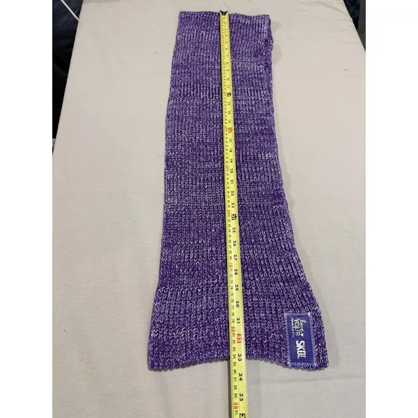 Love Your Melon Skol Vikings Purple And White Infinity Scarf 100%‎ Cotton - Image 3
