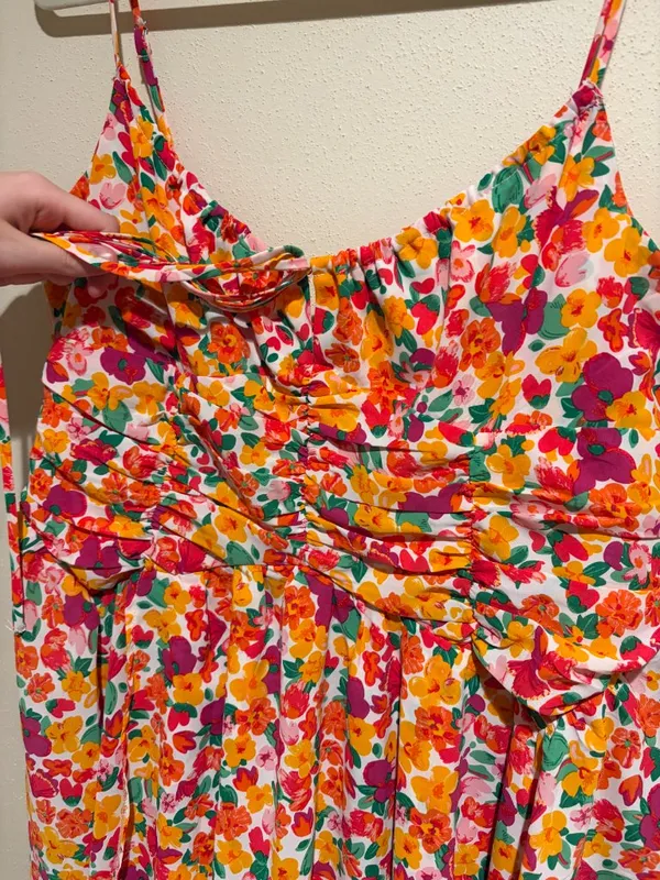 Princess Polly Barrett Mini Dress in Multi Floral - Image 9