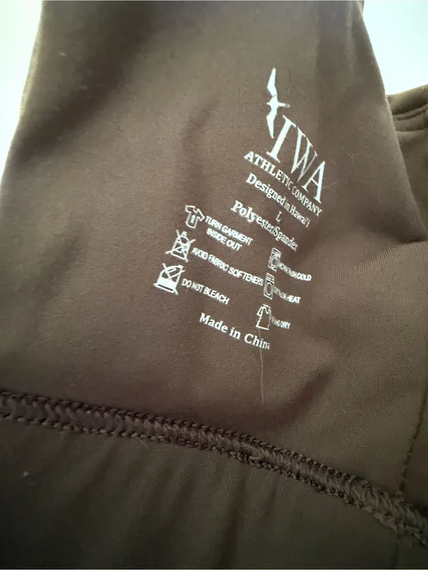 Iwa company sports bra activewear athleisure yoga gym Hawaii hiking running - Image 4