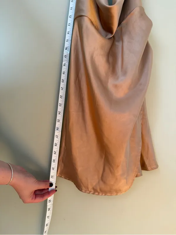Hello Molly Want You Around Me Dress in Gold - Image 8