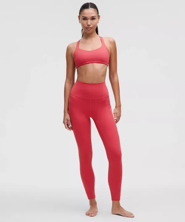 Lululemon Align High-Rise Pant 25” Pockets - Desert Red, Size 14 - Image 6