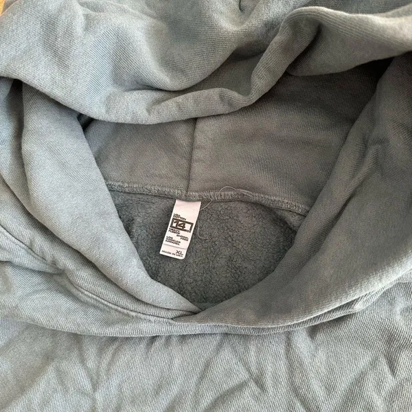 Hoodie long sleeve sweater unisex design Los Angeles Apparel heavy cotton - Image 2