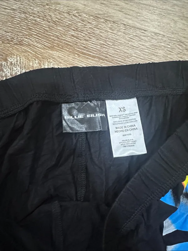NWOT Billie eilish XS pajama lounge shorts - Image 2