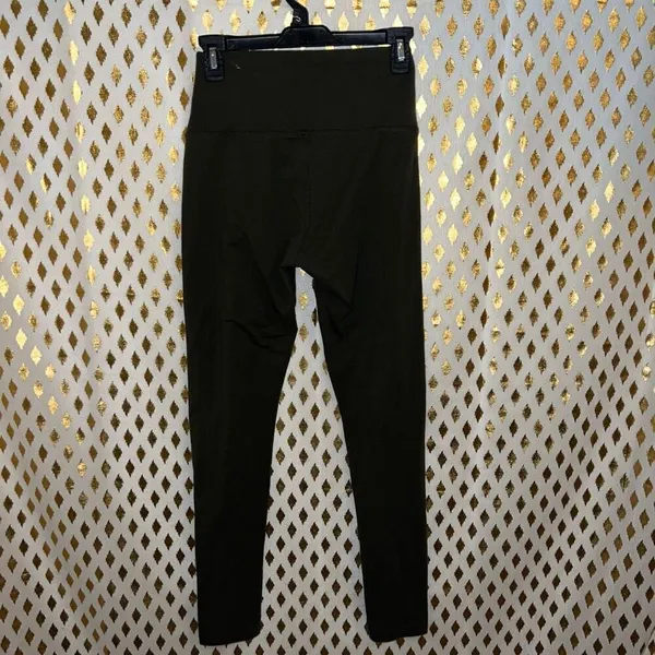 Aerie offline leggings OG legging hi rise long inseam dark olive green size M - Image 3