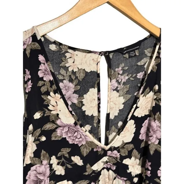 American Eagle AEO Tank / Cami sz Medium - Floral - Image 3