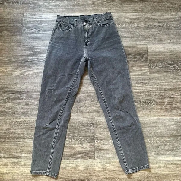 BDG light grey mom high rise jeans - Image 2