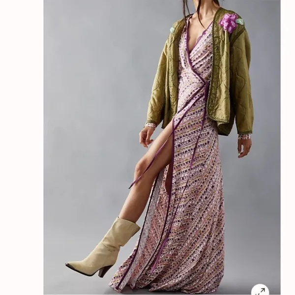 Free People NWT Phoebe Maxi Dress ~ XS - Image 3