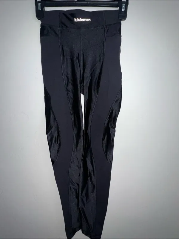 lululemon athletica Black High-Rise Workout Leggings Size 0 - Image 7