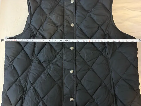 Lands’ End Diamond Down Vest Black XL 18-20 NWT 600 Fill Puffer - Image 9