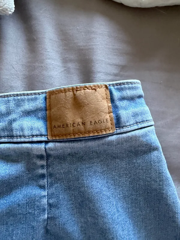 American Eagle Jean Skirt Mini - Image 3
