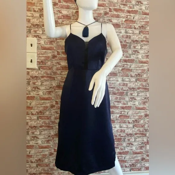 Forever 21 Navy Blue Slip Dress - NEW w/Tags - Image 4