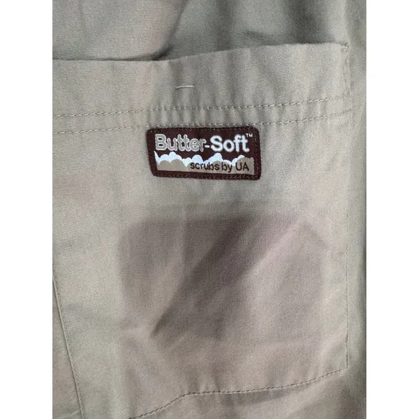 Butter-Soft XL Tan Scrub Pants‎ Women's Elastic Waist Comfort Medical - Image 6