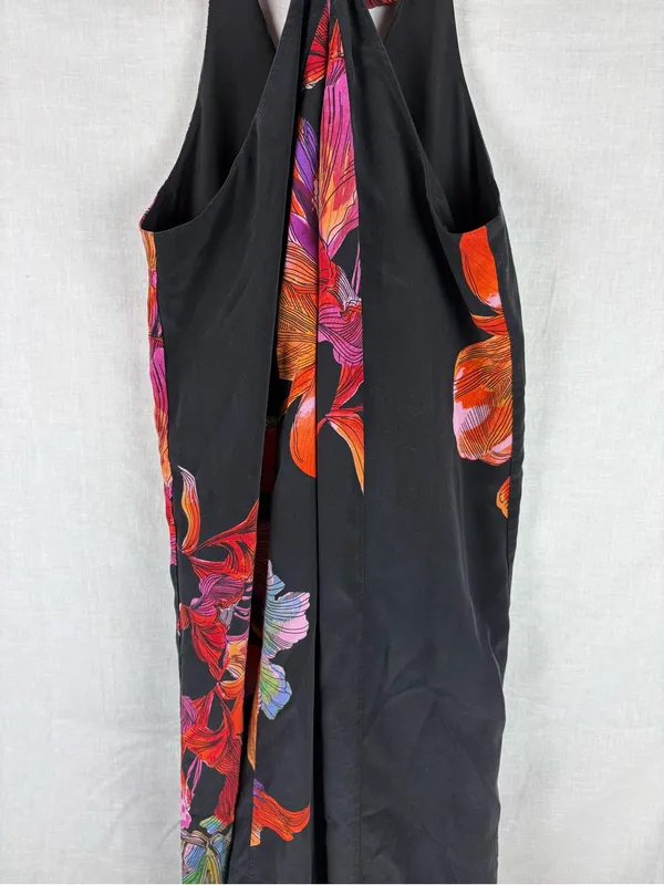 Anthropologie Maeve Cayman Silk Halter Maxi Dress Size S - Image 5