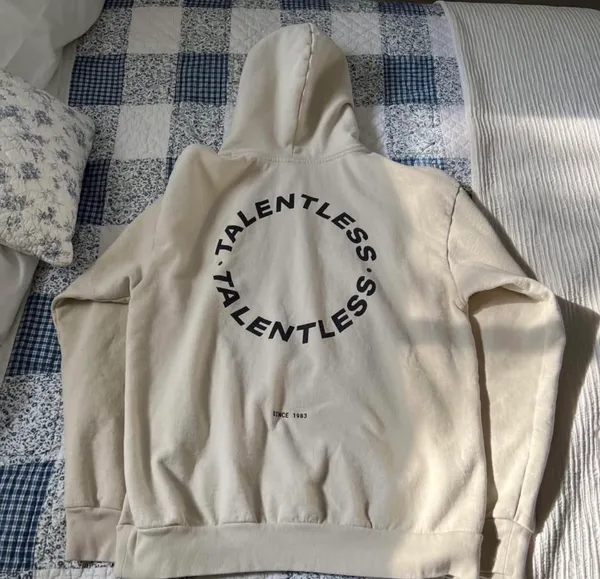 Talentless Hoodie Circle Logo - Image 5