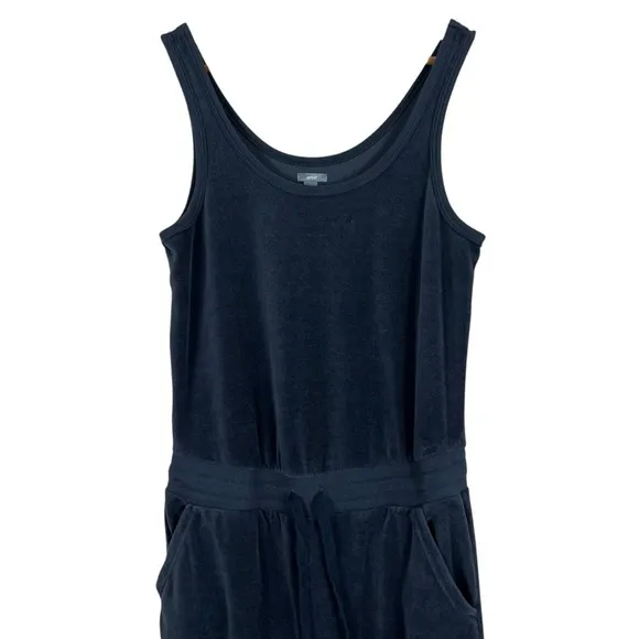 Aerie‎ Womens Velvet Sleeveless Jumpsuit Minimalist Cool Girl Lounge Cozy Size L - Image 3