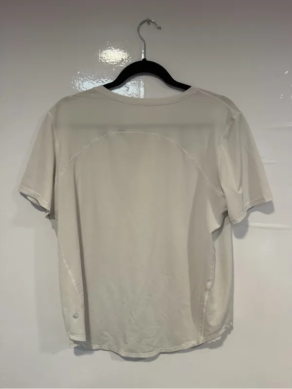 Lululemon‎ Abrasion Crew Neck T-Shirt in Off-White - Image 5