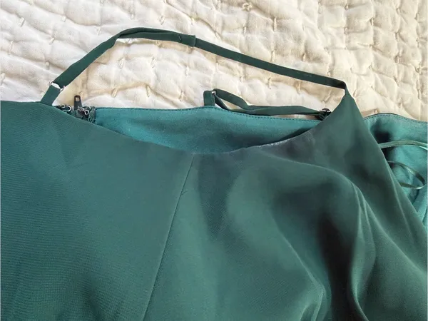 Birdy Grey Forest Green Strapless Maxi Dress - Image 4