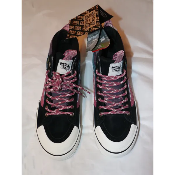 Vans SK8-HI Mte-2 Black Pink White Shoes - Image 3