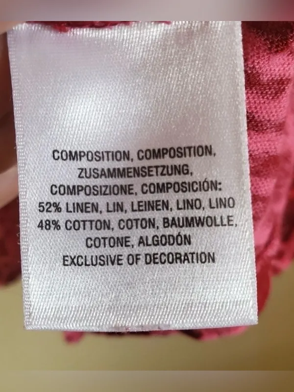 Anthropologie Akemi + Kin Vela Embroidered Linen Blend Tank Top Size Small - Image 12