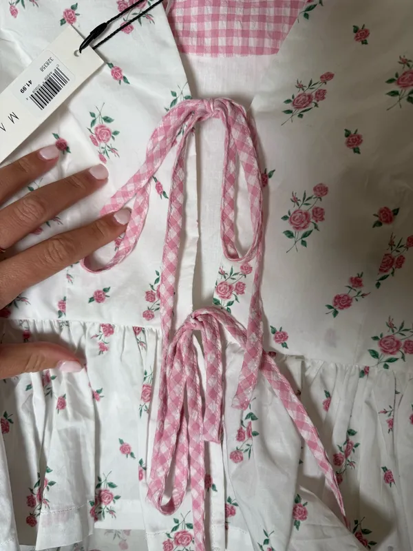 Mable Floral Top White - Image 2