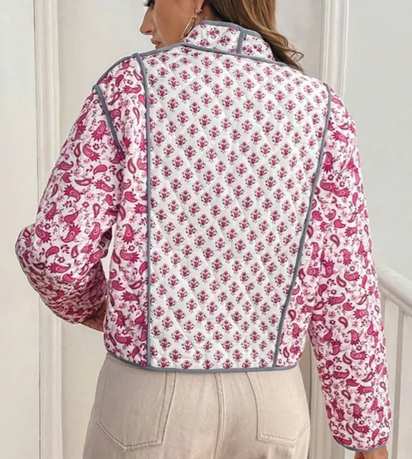 SheIn Frenchy Floral Print Shacket - Image 4