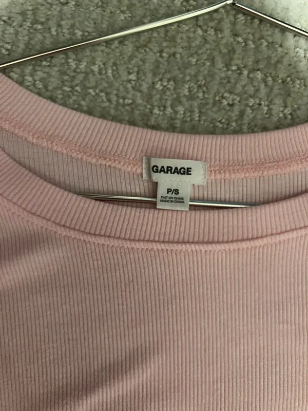 Garage Long Sleeve Top pink - Image 2