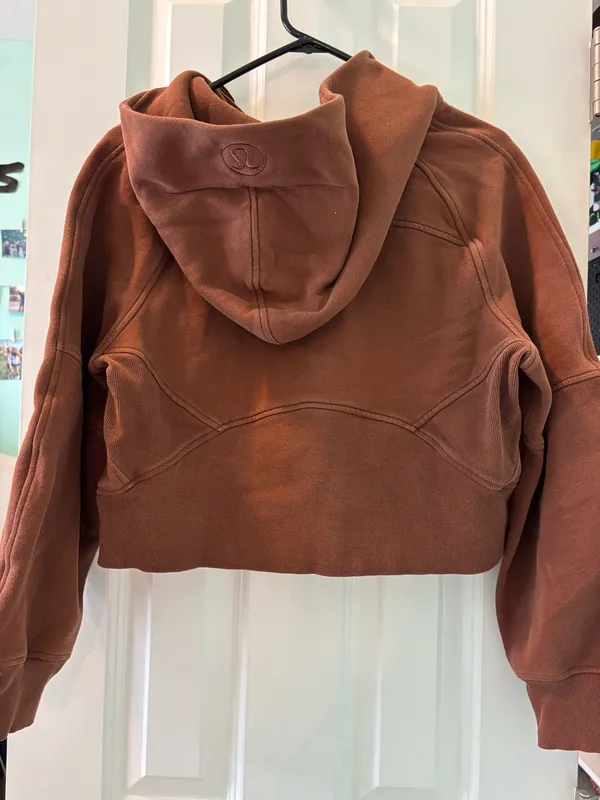 Lululemon Cropped Scuba Half-Zip - Image 2