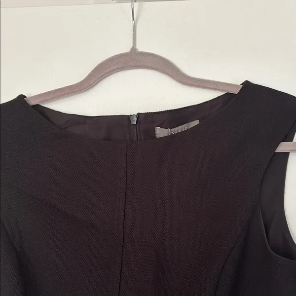 Oasis Black Bow Detail Sheath Dress NWT Size 2 - Image 7