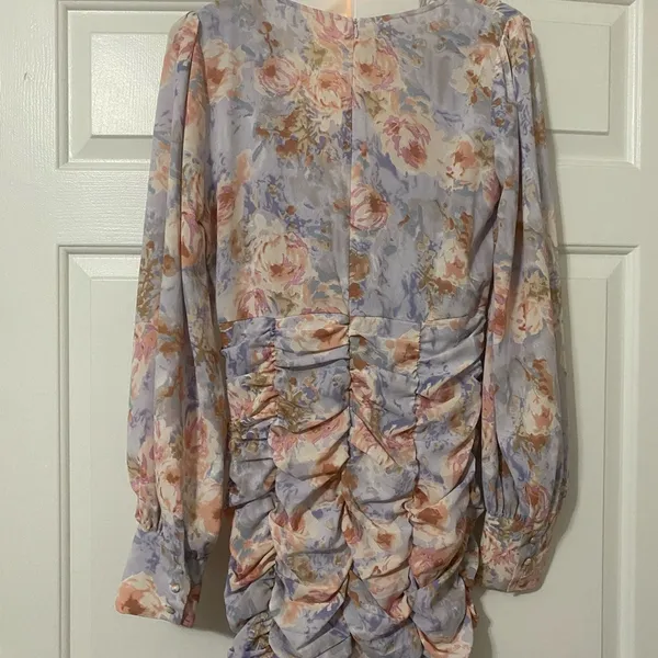 The Vintage Shop These Three Boutique Floral Long Sleeve Dress - Image 3