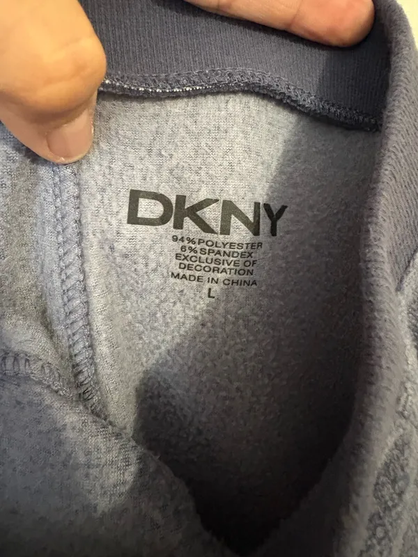 DKNY denim blue jogger pants - Image 4