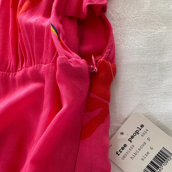 Free People Womens Size-6 She's A Waterfall Maxi Dress Pink‎ $128 - Image 11