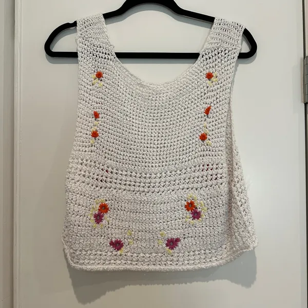 Free People Wildflowers Cardigan in Daisy Combo - Image 3