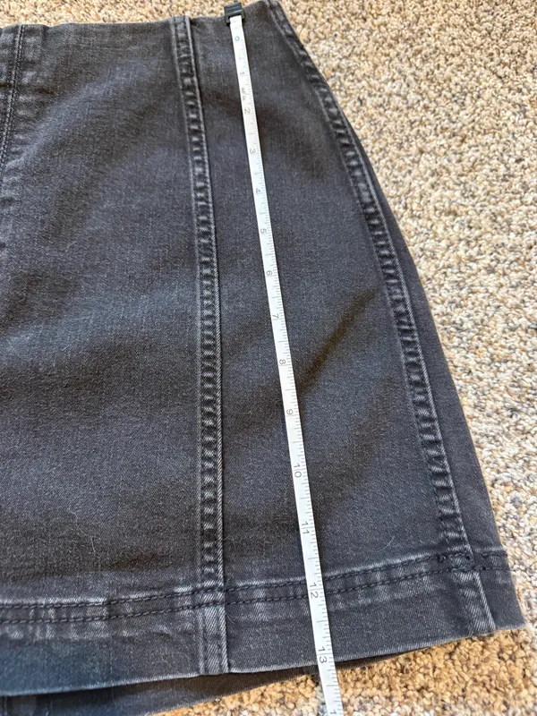 Wild Fable Black Denim Skirt - Image 3