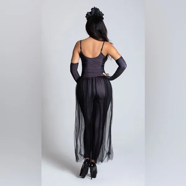 NEW Dreamgirl Bare Bones Babe Sexy Skeleton Costume Size Medium - Image 4