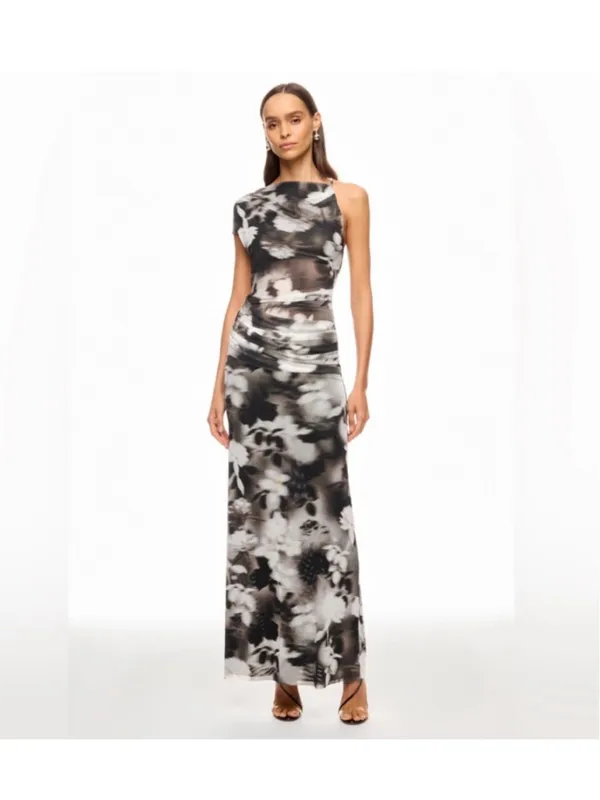 Bec + Bridge Solene Floral Mesh Maxi Dress - Image 2