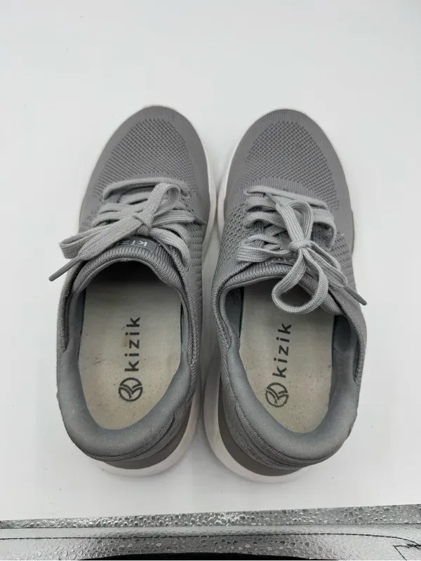 Kizik Lima The Hands Free Gray Slip On Sneaker Womens Size 7.5 Mens 6 travel - Image 6