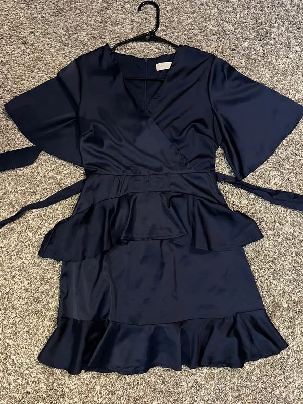 Altar'd State Navy Blue Dress - Image 3