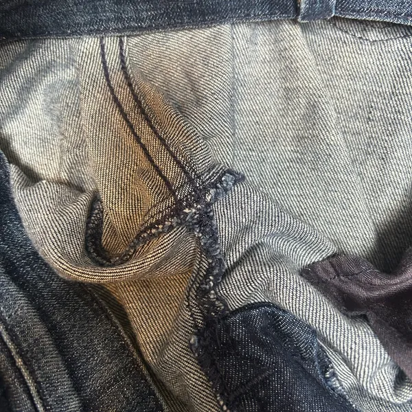 7 for all mankind vintage style boot cut studded pocket detail size 28 - Image 12