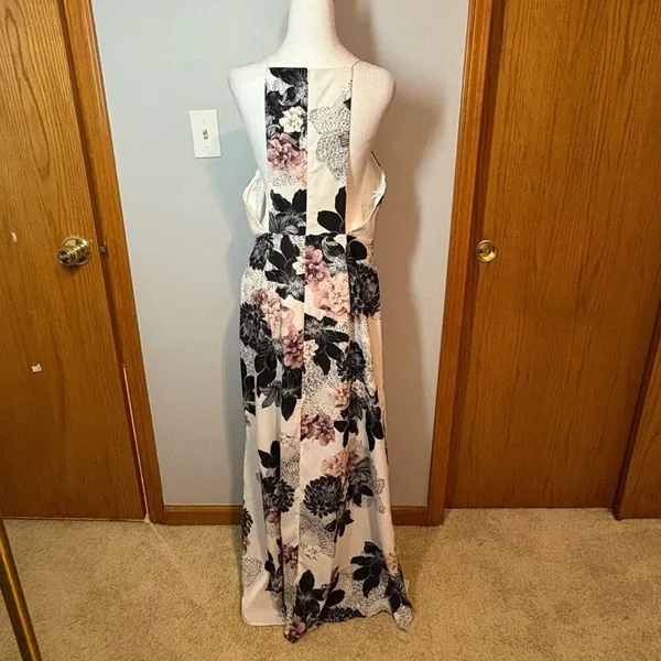 Keepsake The Label‎ Restless Heart Maxi Dress ivory floral NEW size L - Image 6