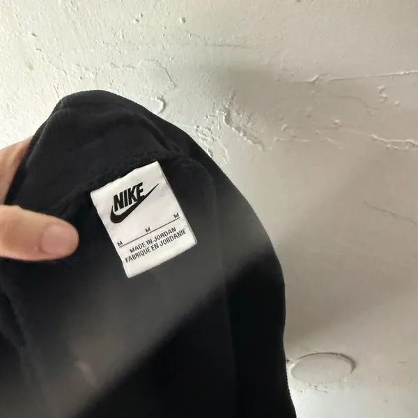 Nike Vintage 2000s Y2kSweat Shorts Black Drawstring Athletic Gym‎ Micro Mini M - Image 8