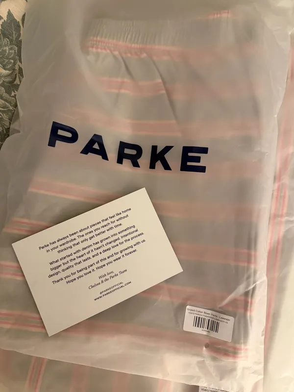 PARKE Valentine’s Day Striped Cotton Boxer Pants - Image 3