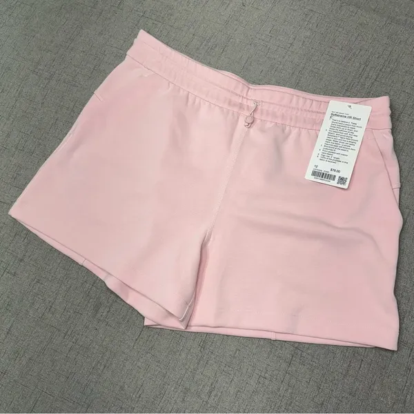 Lululemon Softstreme High Rise Short Flush Pink Casual Athletic Shorts 12 NWT - Image 5